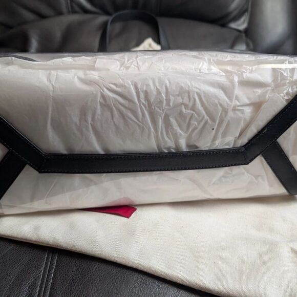 Valentino Black and White Tote Bag - Picture 3 of 3